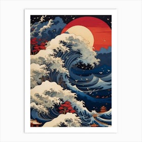 Great Wave Off Kanagawa Art Print