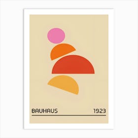 Bauhaus 1923 3 Art Print