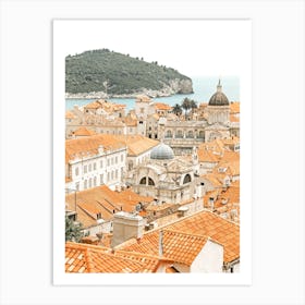 Zadar Rooftops Art Print