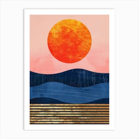 Sunset Canvas Print 11 Art Print