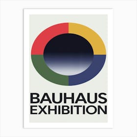 Bauhaus Exhibition poster 1 Art Print