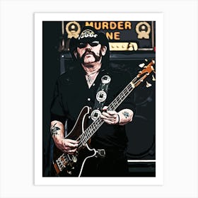 Lemmy Motorhead 1 Art Print