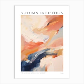Autumn Exhibition Modern Abstract Poster 27 Art Print