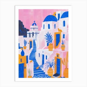 Santorini 27 Art Print