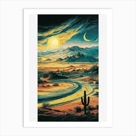 Starry Atacama Art Print