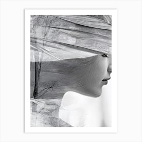 Portrait Of A Woman 101 Art Print