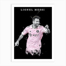 Lionel Messi Inter Miani 1 Art Print