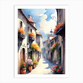 Street Art Art Print