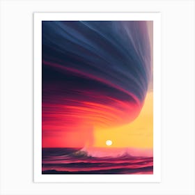 Sandstorm Art Print