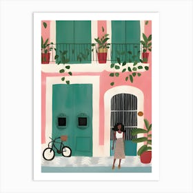 Cuba House Art Print