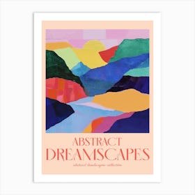 Abstract Dreamscapes Landscape Collection 36 Art Print