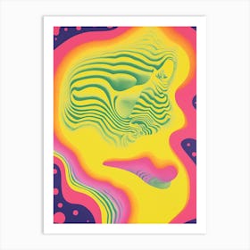 Psychedelic Painting 1 Art Print