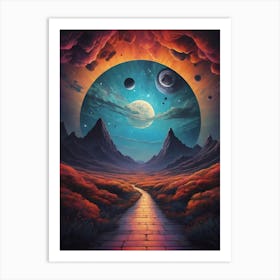 Path To The Stars Art Print