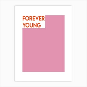 Forever Young Bob Dylan Inspired Retro Art Print