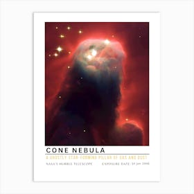 Cone Nebula Art Print