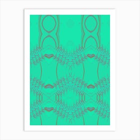 Abstract Pattern 68 Art Print