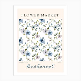 Flower Market 29 Art Print