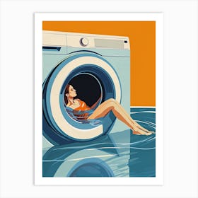 Laundry Day Art Print