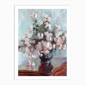 Chrysanthemums (1882), Claude Monet Art Print