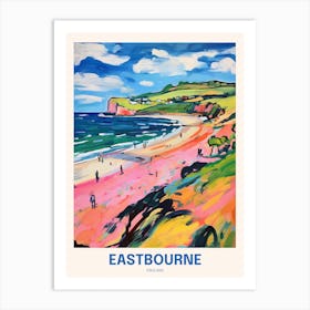 Eastbourne England Uk Travel Poster Art Print