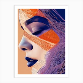 Portrait Of A Woman 53 Art Print