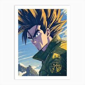 Dragon Ball Z 5 Art Print