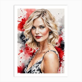 Ashley Benson Art Print