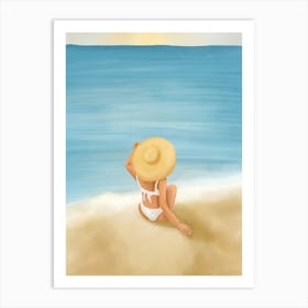 Beach Morning Art Print