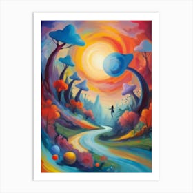 Dreamscape 1 Art Print