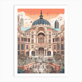 Palacio De Bellas Artes, Mexico City Art Print