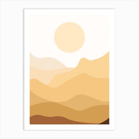 Desert Habitat Art Print