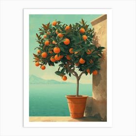 Orange Tree 14 Art Print
