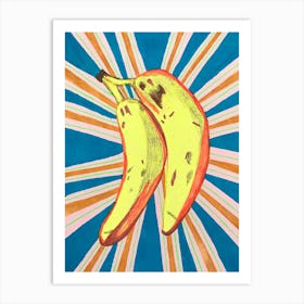 Banana Power Art Print