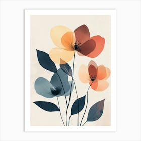 Flowers Canvas Print 9 Art Print