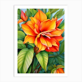 Hibiscus 31 Art Print