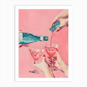 'Booze' Art Print