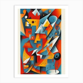 Abstract Painting 5 Art Print