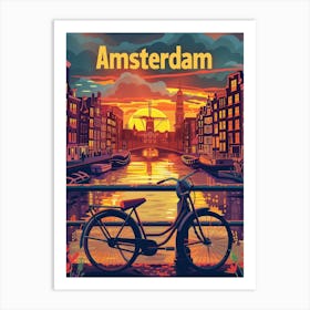 Amsterdam Art Print