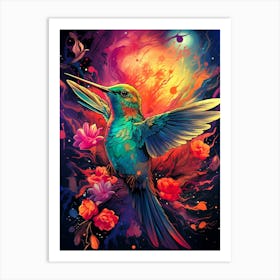 Hummingbird Art Print