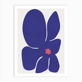 Blue Lily Art Print