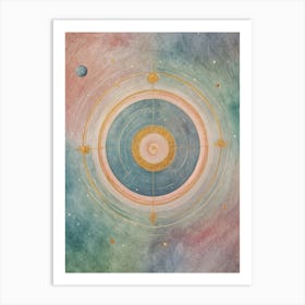 Planetary Universe Art Print