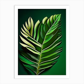 Spruce Leaf Vibrant Inspired 2 Art Print