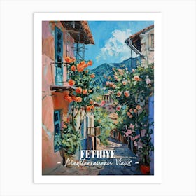 Mediterranean Views Fethiye 2 Art Print