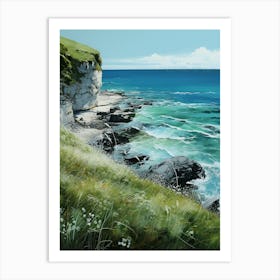 Cliffs Of Iona Art Print