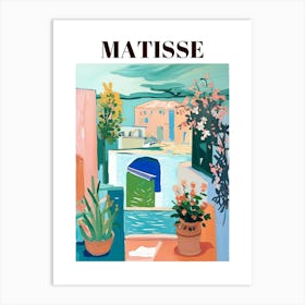 Matisse Landscape Watercolor Affiche