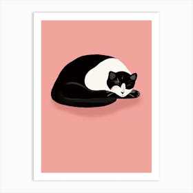 Cat Nap Art Print