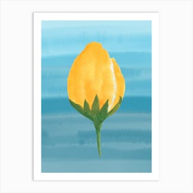 Yellow Flower 5 Art Print