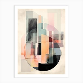 Geometric Abstraction Illustration 16 Art Print