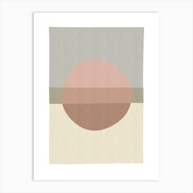 Boho Abstract Pastel Two Art Print