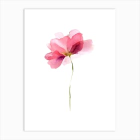 Watercolor Flower 5 Art Print